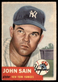 1953 Topps #119 Johnny Sain New York Yankees EX-EXMINT SET BREAK!