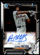 2021 Bowman Chrome Prospect Autographs Adinso Reyes Auto Detroit Tigers #CPA-ARE