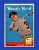 1958 Topps Set-Break #202 Woody Held NR-MINT *GMCARDS*