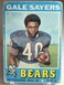1971 Topps Football #150 Gale Sayers PR Poor Condition