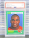 1989 Score Derrick Thomas Star RC Rookie Card #258 Chiefs PSA 9 MINT