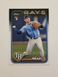 2024 TOPPS SERIES 1 CURTIS MEAD #82 Baseball Rookie RAYS RC