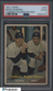 1957 Topps #407 Yankees' Power Hitters Mickey Mantle Yogi Berra HOF PSA 2 Good