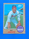1968 topps #134 pat jarvis vg-ex