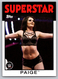 2016 Topps Heritage WWE Base Card Paige #51 AEW NXT
