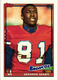 1991 TOPPS Shannon Sharpe #563—Broncos Rookie Card (RC)—HOF Rookie