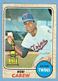 ROD CAREW 1968 TOPPS ALL STAR ROOKIE CARD #80 EX/MT CLEAN BACK NO CREASES