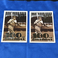  1995 Topps BABE RUTH 100th Birthday card #3 One Has No Topps Logo and one with