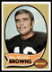 1970 Topps #65 Bill Nelsen Cleveland Browns EX-EXMINT+ SET BREAK!