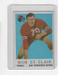 BOB ST. CLAIR 1959 TOPPS VINTAGE FOOTBALL CARD #58 - 49ERS - VG-EX  (KF)