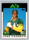 1986 Topps Traded #20T Jose Canseco