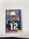 2003 Fleer Tradition Tom Brady Football Card #170 New England Patriots NM