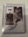 2016 Panini Contenders Draft Picks College Ticket Luther Maddy #261 Auto