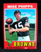 1971 TOPPS "MIKE PHIPPS" CLEVELAND BROWNS RC #131 NM+ SHARP! (COMBINED SHIP)