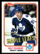 Wilf Paiement Toronto Maple Leafs 1981-82 Topps #25