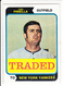 LOU PINIELLA 1974 TOPPS TRADED, #390T *MM