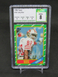 1986 TOPPS JERRY RICE RC ROOKIE #161 CSG 8 SAN FRANCISCO 49ERS JS9