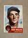 1953 Topps #101 Ted Wilks Indians VG