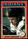 1975 Topps Dave Duncan Cleveland Indians #238
