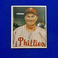1950 Bowman Baseball Eddie Sawyer #225b Philadelphia Phillies NR-MT