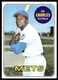 1969 Topps #245 Ed Charles New York Mets EX-EXMINT wrinkle NO RESERVE!