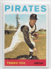 1964 Topps #224 TOMMIE SISK Pittsburgh Pirates NR-MINT **free shipping**