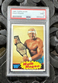 1985 Topps WWF Hulk Hogan #1 PSA 9 Mint YELLOW Rookie RC Great Card Stock Grade!