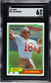 Joe Montana 1981 Topps #216 Rookie Card SGC 6 FRESH GRADE LOOKS GREAT!! HOF