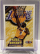1997-98 NBA Hoops Kobe Bryant Base Card #75 Los Angeles Lakers