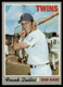 1970 Topps Frank Quilici #572 ExMint