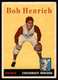 1958 Topps Bob Henrich #131 Rookie Vg