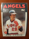 1986 Topps Rod Carew #400 California Angels HOF
