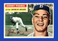 1956 Topps BASEBALL Johnny Podres #173 (EX/NM+) Brooklyn Dodgers