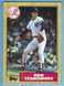 1987 Topps #254 Bob Tewksbury New York Yankees VG-EX