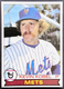 1979 Topps Kevin Kobel Mets #21