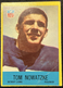 1967 Philadelphia Gum #69 Vintage Tom Nowatzke Detroit Lions football card