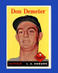 1958 Topps Set-Break #244 Don Demeter EX-EXMINT *GMCARDS*