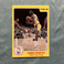 1986 Star Court Kings James Worthy #33 Los Angeles Lakers