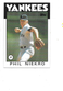 Phil Niekro HOF 1986 Topps Baseball Card #790 New York Yankees