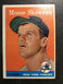 Moose Skowron 1958 Topps Vintage Baseball Card #240 NEW YORK YANKEES NICE!!