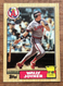 Wally Joyner 1987 Topps ROOKIE RC Cup #80 California Angels MLB