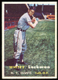 1957 Topps #232 Whitey Lockman, New York Giants.  ExMt.  Centered.