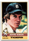 1976 Topps #218 John Knox High Grade Vintage Baseball Card Detroit Tigers