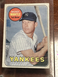 1969 Topps Vintage Baseball Card Mickey Mantle #500 New York Yankees