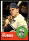 1963 Topps .. Ken Hubbs Chicago Cubs #15