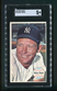 Mickey Mantle #25 N.Y. Yankees 1964 Topps Giants Baseball Card Graded SGC 5 Ex