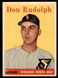1958 Topps Don Rudolph #347 Rookie Ex-ExMint