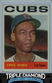 1964 Topps Baseball #55 Ernie Banks Chicago Cubs HOF S383