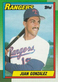 1990 Topps #331 Juan Gonzalez RC Texas Rangers