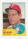 1963 TOPPS #551 BILLY KLAUS, PHILLIES, EX-MT